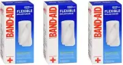 BAND-AID First Aid Rolled Gauze Large 1ct (3 Pack)