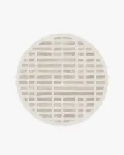 185' Round | Machine Washable Runner Rug | Kid & Pet Friendly | Indoor Rug | Laine Ivory & Natural Rug | Ruggable