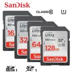 SANDISK ULTRA 16G 32G 64G 128G SDXC SDHC C10 記憶卡 SD 大卡 相機記憶卡