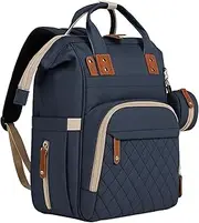AMHUB Nappy Changing Bag | Waterproof, Multi-Functional Diaper Bag with USB Charging Port, Includes Insulated Pockets, Large Capacity, Travel Diaper Bag Backpack | Newborn Baby Essential.
