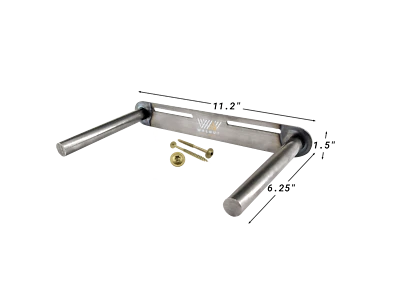 12" Heavy Duty Floating Shelf Bracket- Invisible Shelf Support - Made in the USA