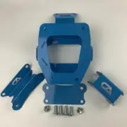 Can-Am X3 Front Bulkhead Gusset Kit Blue XRS XMR XRC XDS