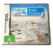 Challenge Me Brain Puzzles 2 Nintendo DS 2DS 3DS Game *Complete* (Pre-Owned)