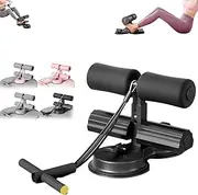 Ab Training Auxiliary Device, Sit Up Machine Ab Workout Equipment, Three Levels of Height Adjustment, Multi-functional Adjustable Ab Trainer Equipment, with Suction Cup and Resistance Band