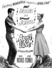 April Love poster Pat Boone Shirley Jones 1957 Old Film Movie Photo 1