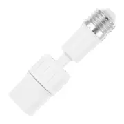 E27 Socket Extension 360 Degree Rotatable Light Bulb Socket Extender Adjustable