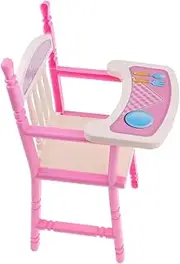 High Dining Furniture for Reborn Girl Doll Toy