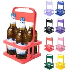Portable Cup Holder for Drinks Wine Rack Travel Foldable Drink Carrier