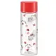小禮堂 Hello Kitty 迷你 透明 隨身冷水瓶 兒童水壺 水瓶 隨身瓶 160ml (紅蓋 愛心)