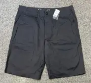 Eddie Bauer Field Shorts Men’s 34 Grey Cotton 11” Inseam Outdoors