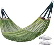 Camping Hammock,Mesh Hammock Swing for Camping | Breathable Tree Swing Furniture for Outdoor Patio Relaxation Garden Beach Hiking Travel Balcony Vacations Backpacking