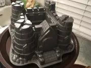 NORDIC WARE MEDIEVAL "CASTLE" BUNDT 9 1/2" CAKE PAN/ALUMINUM/10 CUP