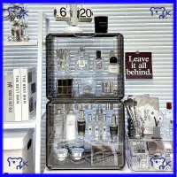 在飛比找蝦皮購物優惠-【小KITTY家居】透明亞克力化妝品收納盒 高級感香水收納置