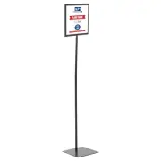 Floor Standing Sign Holder Double Sided Menu Poster Display Flat Base