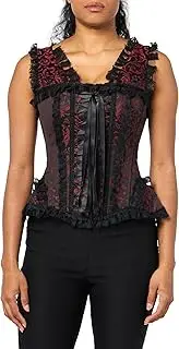 [Daisy corsets] Womens Top Drawer Red/