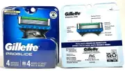 GILLETTE PROGLIDE * 2 X 4-PACK *(8) REFILL CARTRIDGES WITH PRECISION TRIMMER