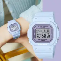 在飛比找momo購物網優惠-【CASIO 卡西歐】BABY-G 春季色彩方形女錶電子錶-