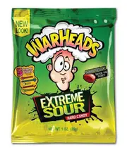 Warheads Extreme Sour Candy 28g x 12