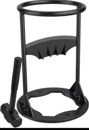XL 9" Wood Splitter with 4 Lbs Sledge Hammer - Log Splitting Tool - Manual