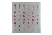 B&M Replacement Shifter Indicator Window Decal Suit Pro Ratchet Shifters