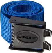 Cressi Customizable Nylon Weight Belt for Freediving and Scuba Diving