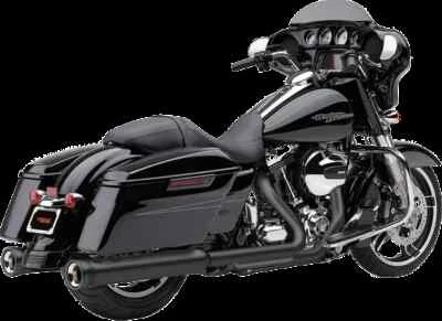 Cobra Black 4in Neighbor Hater Slip On Muffler for Ultra Limited Low 15-16