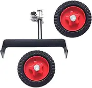 Backpack Side-Hanging Lawn Mower Support Wheel 28mm Mower Accessory Hand Truck Wheels