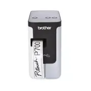 Brother PT-P700 Label Printer, P-Touch Labeller, PC Connected, Desktop Up to 24m