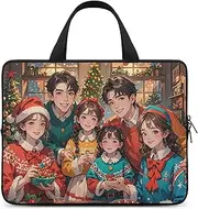 Laptop Case Sleeve Shockproof Computer Carrying Bag Christmas Themed Clothing Laptop Bag Tote Lightweight Notebook Case Cover Traveling Briefcase Handle Bags for Travel Business 17inch