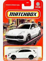 [Matchbox] Porsche Cayenne Turbo 1:64 Scale Die-Cast Vehicle, White, 27/100