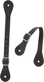 WHAMVOX 2pcs Adjustable Spur Straps for Horse Riding Fit Thigh High Boot Straps for Western Men and Women Secure and Supplies Faux