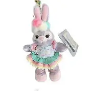 18cm(hair ball) Cartoon Lulu rabbit Valentine's day lovely Easter Plush Doll pendant doll Pendant