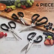 Sabatier Stainless Steel Shear Set 4Piece ➕ New