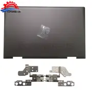 New LCD Back Cover+Hinges For HP ENVY X360 15-ED 15-M-ED 15-EE Gray L93204-001