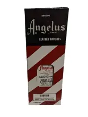 Angelus Leather Dye 3 oz. with Applicator for Shoes Boots Bags Kelly Green