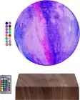 Magnetic Floating Moon Lamp - Spinning 3D Printing Galaxy Moon Lamp Levitating 1