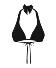 halterneck triangle bikini top IT2,IT3 Black