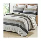 PANGUSHAN 100% Cotton Quilt Set King Size, Patchwork King Quilt Bedding Set B...