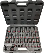 SP Tools SP20327 - Impact Socket Set 1/2" Drive 6pt 34 Piece SAE