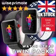 Compatible w Apple Watch Strap 41MM42MM44MM45MM46MM49MM Milanese/Sport-Grey/Navy