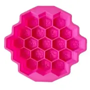 19 Cavities Honeycomb Cake Molds Silicone Soap Making Chocolate Dessert Pan DIY