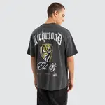 [Nena and Pasadena AFL] Richmond Tigers AFL Vintage Goth Tee Pigment Asphalt
