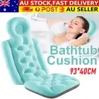 Full Body Bath Pillow Non-Slip Neck Back Shoulder Rest Cushion Washable Gift AU