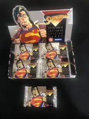 1993 The Return of Superman (1} Pack HOBBY SEALED From Box Skybox DC Comics