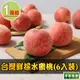 台灣鮮採水蜜桃1箱(6入裝/1.3公斤±10%/箱)