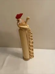 Japanese Sasano Bori Rooster Wood Carving