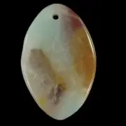 E16879# Natural Beautiful Multi-color Amazonite Pendant Bead Gemstone 1 Pcs