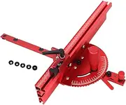 Ｂｅｓｇａ Table Saw Metal Miter Gauge Angle Ruler Sturdy Accurate Scale Accessory Multifunctional Woodworking Tools with Miter Fence