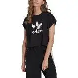 在飛比找遠傳friDay購物優惠-ADIDAS 女款 圓領T短 SHORT TEE -IB14