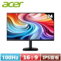 在飛比找有閑購物優惠-ACER宏碁 24型 KA242Y E 電腦螢幕